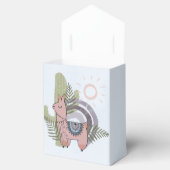 Boho Llama Bedankdoosjes (Geopend)