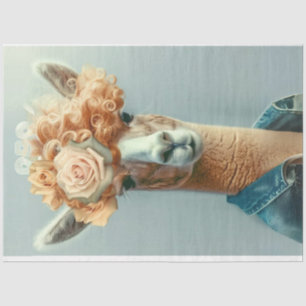 Boho Llama Decoupage Tissuepapier
