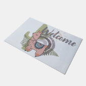 Boho Llama Deurmat (Schuin)