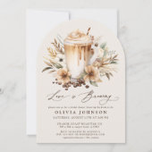 Boho Love is Vrijgezellenfeest brouwen Kaart (Voorkant)