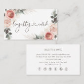 Boho Loyalty Carte de visite (Devant / Derrière)