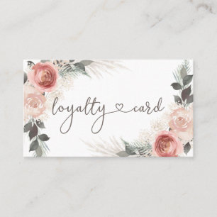 Boho Loyalty Carte de visite