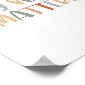 Boho ma voix compte Poster (Coin)