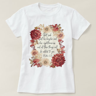 Boho, maar zoek eerst zijn Koninkrijksbijbelvers T-shirt
