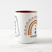 Boho Maman Mug pour un cadeau aux mères (Centre)