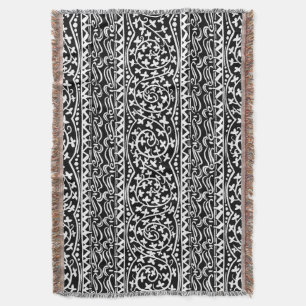 Boho Mandala Bloem & Leaf Gooi Deken