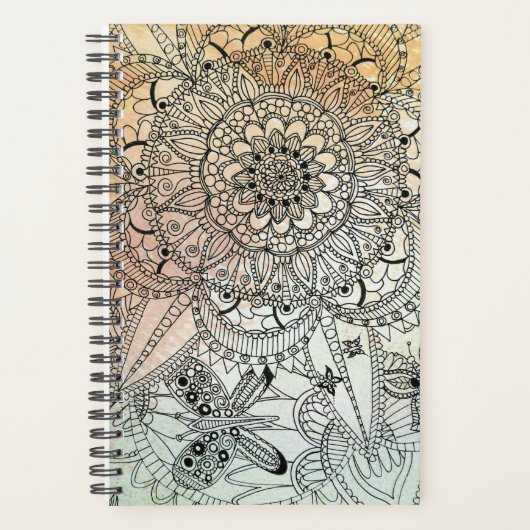 Boho Mandala Bohemian Art (Devant)
