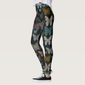 Boho Mandala Butterflies Leggings (Gauche)