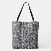 Boho Mandala Flower & Leaf Tas (Achterkant)
