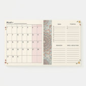 Boho Mandala Maandelijkse Planner Post-it® Notes (Voorkant)