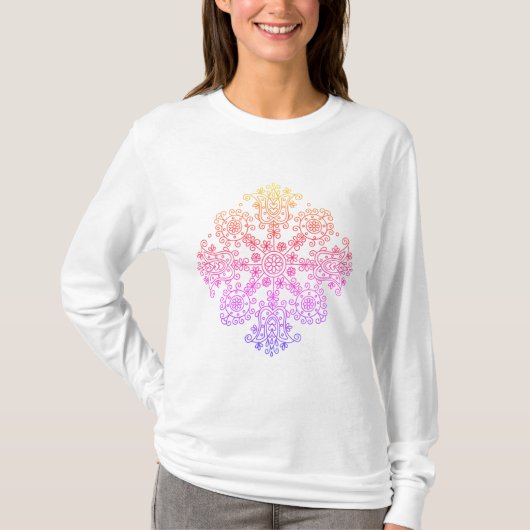 Boho Mandala T-shirt (Voorkant)