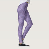 Boho Mandalas Leggings violets (Droite)