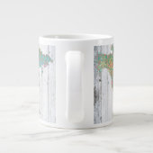 Boho Map II Extra Grote Beker (Achterkant)