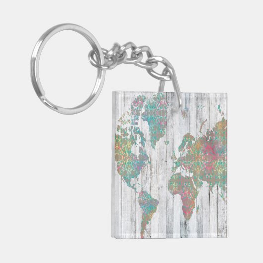 Boho Map II Sleutelhanger (Voorkant Links)