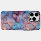 Boho Marble Butterfly iPhone Case-Mate iPhone Case (Achterkant (horizontaal))