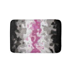 Boho Marmer Abstract Librafeminiene Pride Vlag Badmat