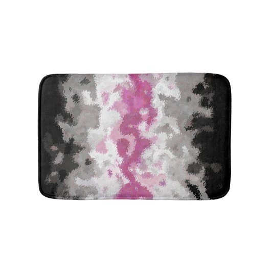 Boho Marmer Abstract Librafeminiene Pride Vlag Badmat (Voorkant)