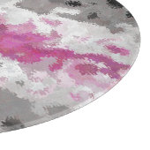 Boho Marmer Abstract Librafeminiene Pride Vlag Snijplank (Hoek)