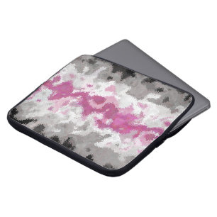 Boho Marmer Abstract Librafeminin Pride Vlag Laptop Sleeve