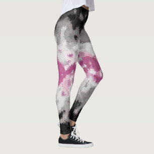 Boho Marmer Abstract Librafeminine Pride Vlag Leggings