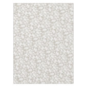 Boho Matisse Botanical Shapes Pattern Grey Tafelkleed (Voorkant)