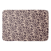 Boho Matisse Botanical Shapes Pattern Terracotta Badmat (Voorkant)