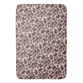 Boho Matisse Botanical Shapes Pattern Terracotta Badmat (Voorkant Verticaal)
