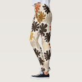 Boho Matisse Flower Pattern  Leggings (Links)