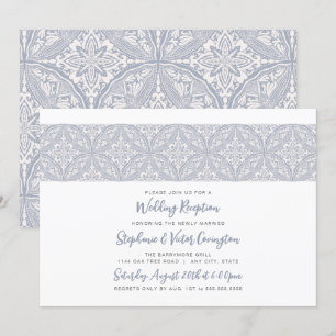 Boho Medallion huwelijksreceptie Kaart
