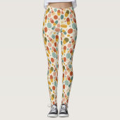 Boho Médicale Pill & Capsule Motif Leggings (Devant)