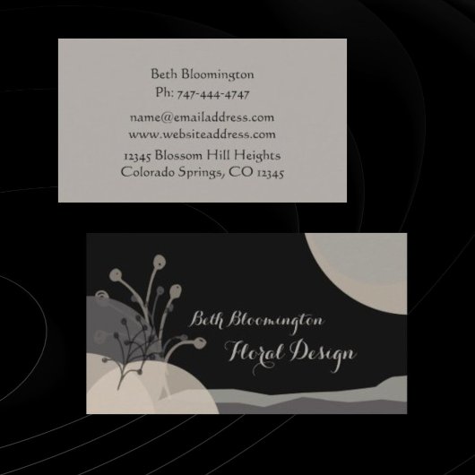 Boho Meditatieve Healing Arts Visitekaartje