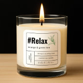 Boho Melkachtige Kraft Beige Botanische Papier Kaa Vierkante Sticker