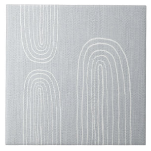 Boho Mid Century Chic Rainbow Tegeltje