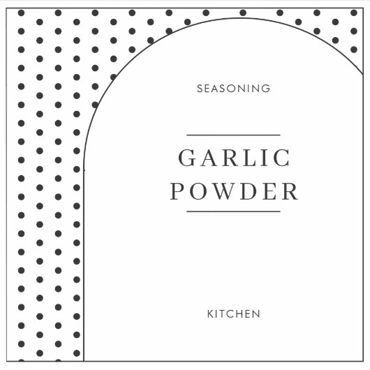 Boho Minimal Kitchen Pantry Jar Labels (Voorkant)