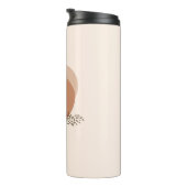 Boho minimalist | Gepersonaliseerd Thermosbeker (Geroteerd rechts)