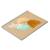 BOHO MINIMALIST LEAVES NOTITIEBOEK (Linkerzijde)