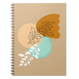 BOHO MINIMALIST LEAVES NOTITIEBOEK
