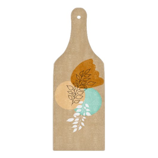 BOHO MINIMALIST LEAVES SNIJPLANK (Voorkant)