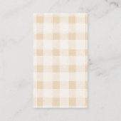 Boho Minimalistische Westerne Woestijnbruiloft Informatiekaartje (Achterkant)