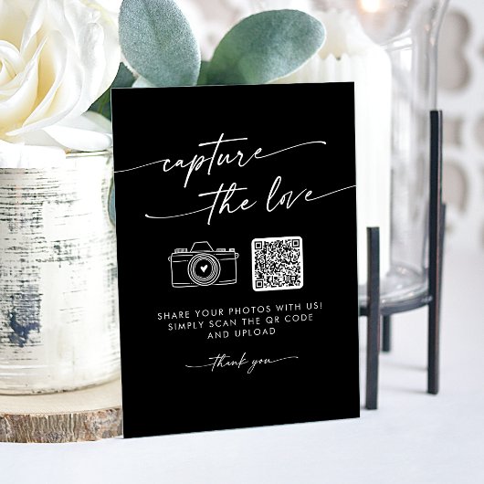 Boho Modern Black Capture le Mariage d'amour