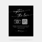 Boho Modern Black Capture le Mariage d'amour (Recto)