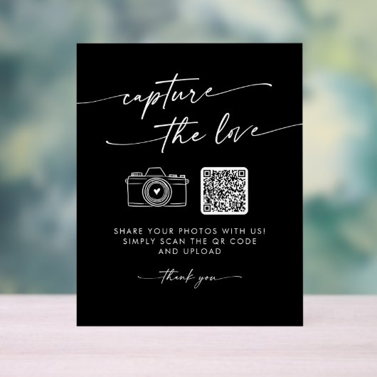 Boho Modern Black Capture le Mariage d'amour (Neutre)