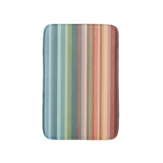 Boho Modern Chic Stripes Badmat (Voorkant Verticaal)