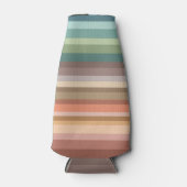 Boho Modern Chic Stripes Flesjeskoeler (Voorkant)