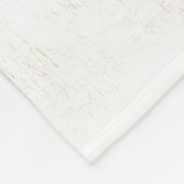 Boho Modern  Floral Bird Cage Wood Fleece Deken (Hoek)