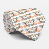 Boho modern geometric wallpaper stropdas (Opgerold)