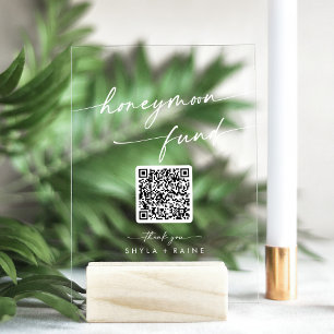 Boho Moderne Caisse de Mariage Fond de Lune de Mie