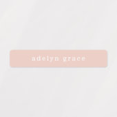 Boho moderne Enfants Nom Étiquettes (Design 1)