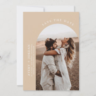 Boho moderne Enregistrer la date Cartes miniatur