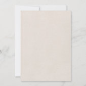 Boho Moderne Folk Thanksgiving Dîner Invitation (Dos)